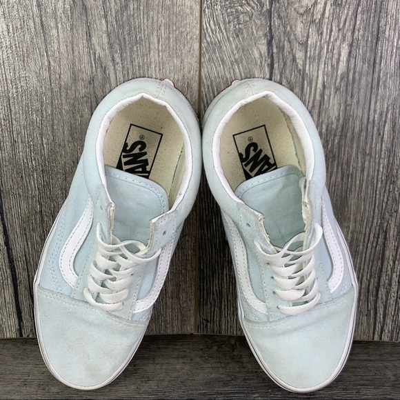 Vans Old Skool Light Blue Sneakers - Picture 7 of 9